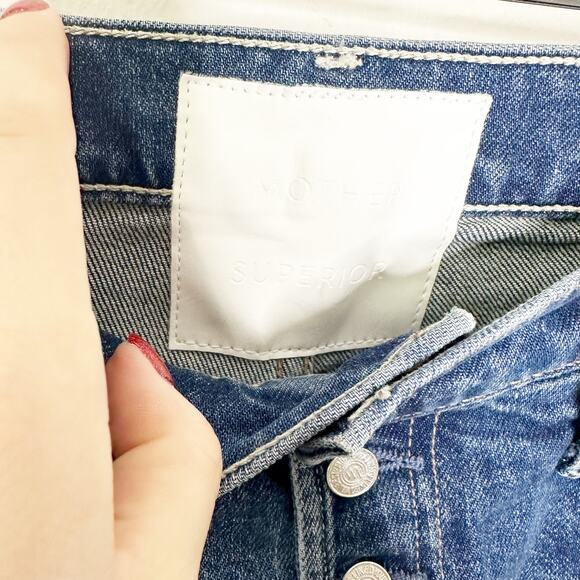 MOTHER SUPERIOR Pixie Tomcat Ankle Jean Born to Bite Med Wash 27 - Picture 7 of 10